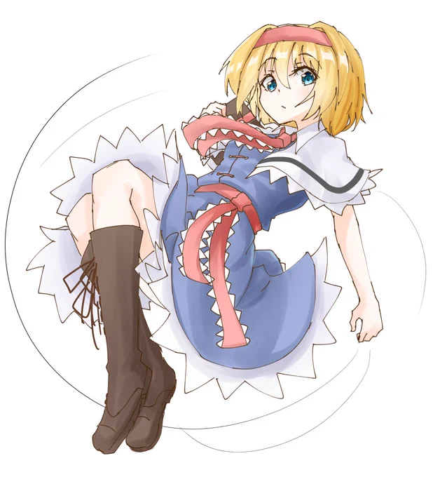 #深夜の真剣お絵描き60分一本勝負
アリス 