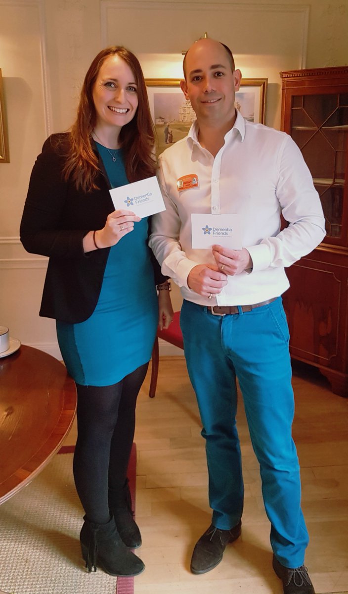 MeadowsRyanLTD's tweet photo. Meadows Ryan are becoming Dementia Friends. A huge thank you to @burkewill and @SunriseSrLiving for such an insightful session this morning with The Dementia Action Alliance Group for Weybridge 
#DementiaFriend #AlzheimersSociety #dementia https://t.co/aaQckNmzzh