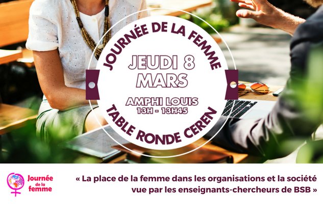 BurgundySB's tweet photo. On se retrouve demain pour le live tweet de la #TableRondeBSB, placée sous le thème de la #Recherche et de la #JourneeDeLaFemme 

#WeAreBSB #CerenBSB #JDLF #IWD2018 #EntrepreneuriatAuFeminin #Gouvernance #Education #LeadForChange https://t.co/B6dsk1AKkd