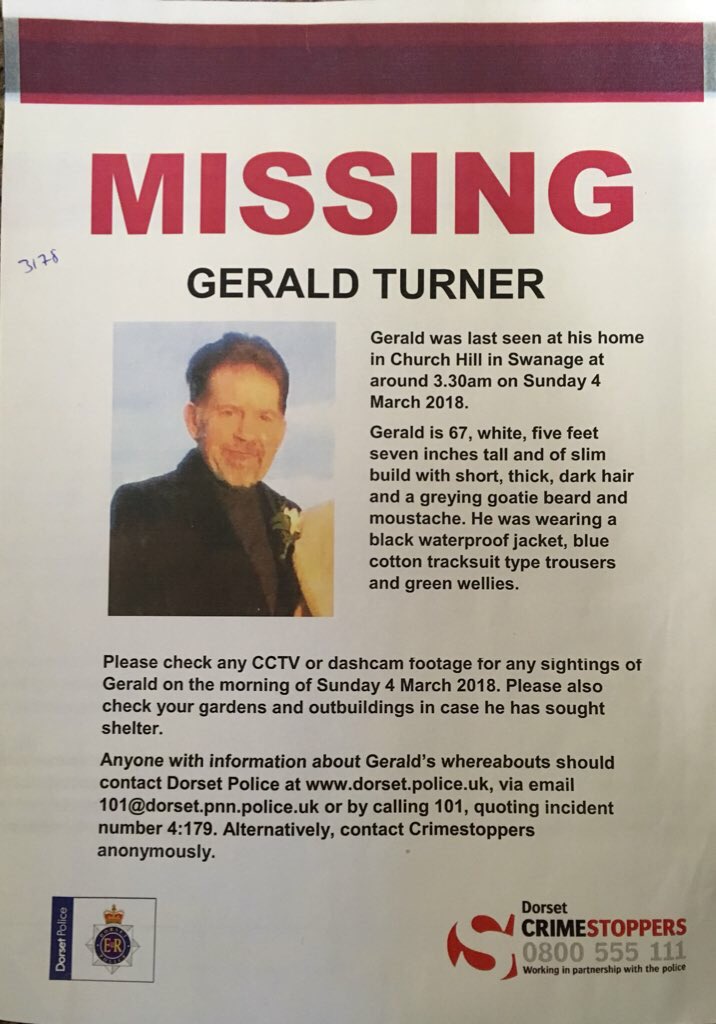 caped_Cornwall's tweet photo. Please could I ask this is not ‘liked’but RE TWEETED as much as possible! Let’s get this out there! #geraldTurner @SwanageTIC @swanagelifeboat @NTPurbeck @PurbeckNTvols @DiscoverPurbeck @PurbeckGazette @PurbeckPolice @TravelDorset @dorsetprepared @dorsetforyou @DorsetSARDogs 🙏🏽 https://t.co/PE9SJxXPqm