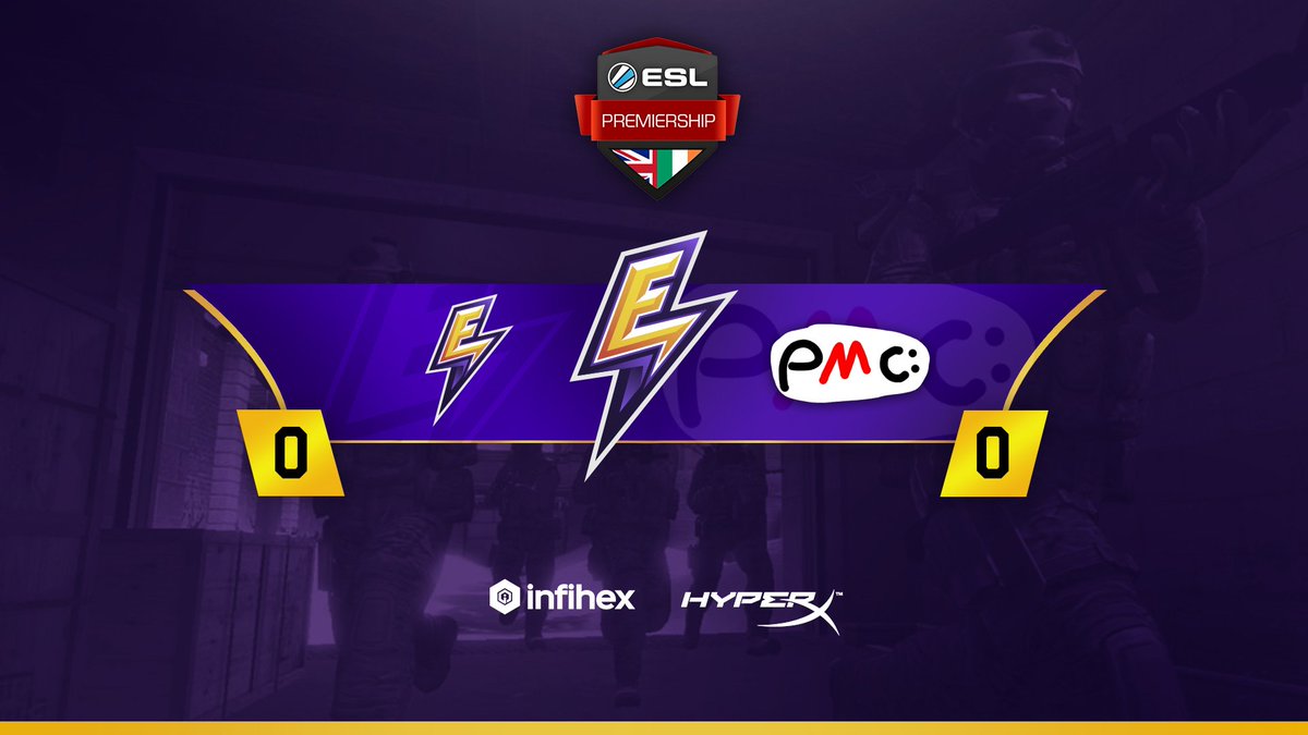 FollowEpiphany's tweet photo. [#CSGO] Over @ESLUK we're back in action tonight for our #ESLPrem game against #PatsMoneyCrew! Looking to seek a victory after our intense overtime match the other week.

⏰ #theBOLT VS #PatsMoneyCrew - 22:00CET

📺 https://t.co/c0uTGRkvnq

@HyperX @infihex https://t.co/u2fnM8bIfn