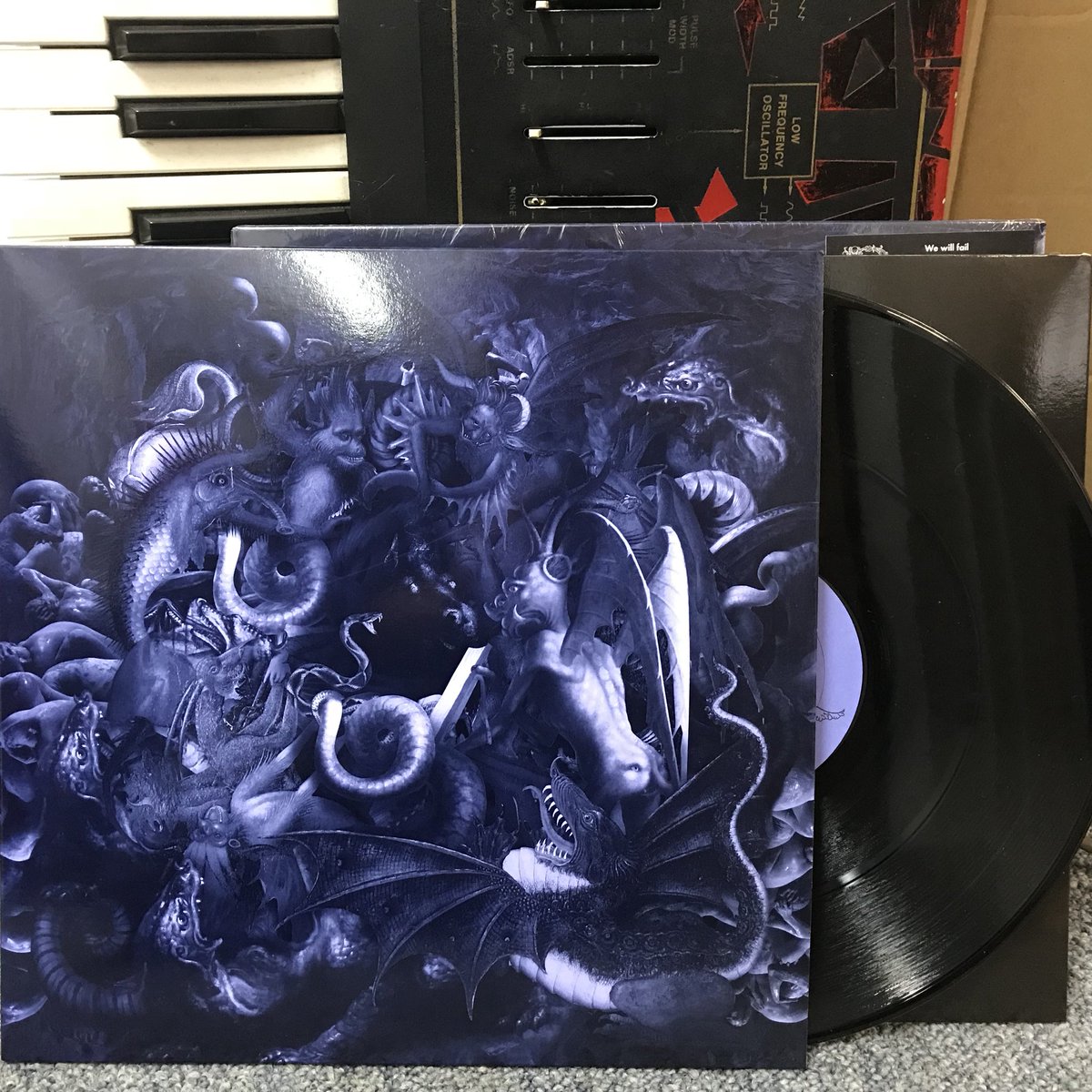wewillfailmusic's tweet photo. „Very Urgent” 12” just landed :) #vinyl #electronicmusic #wewillfail #pedermannerfelt #mesh #kangdingray @kangding_ray @PederMannerfelt @mxexsxh https://t.co/Hrxg3fjjK7