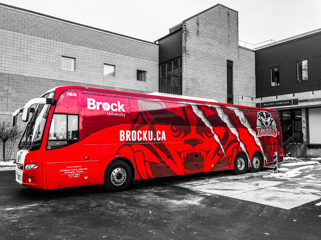 The #BestFansInCanada are enroute to Halifax, NS &amp; the <a href="/final8HFX/">Final 8 HFX</a> 

See you soon <a href="/BrockMensBall/">Brock Men’s Basketball</a> ❕

#WEAREREADY🐾🅱️ #BadgerPride #BrockU