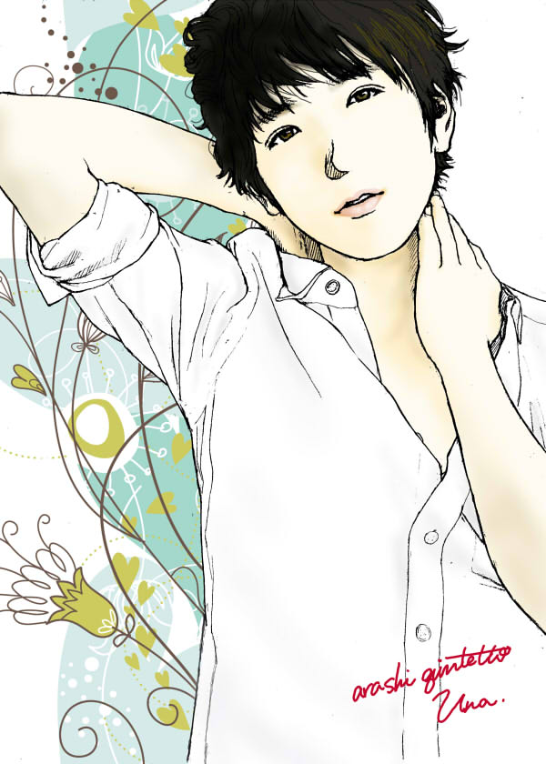 Unabee ここに来るとたくさんの嵐絵師さんのステキ作品が見られてすごく楽しい 嵐さんを可愛らしく自由に動かした絵っていいなと思う 私もそんな風に描いてみたいけどうまくいかないんだな 私はこの描き方しかできないからこれでがんばらなくちゃね