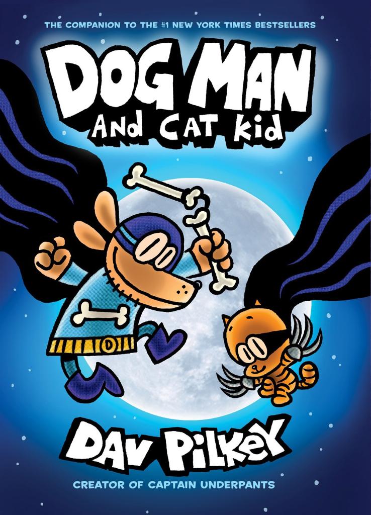 GraphixBooks's tweet photo. First up in our #GraphixDynamicDuos takeover is a SUPER pair from the #DogMan series by #DavPilkey: Dog Man and Cat Kid! @Scholastic https://t.co/7I7tqeHlfC