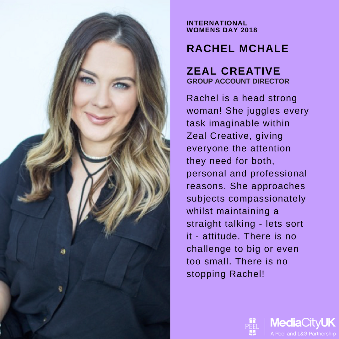 With #InternationalWomensDay just around the corner, we asked our tenants to tell us about their inspirational female colleagues.  

Here's what <a href="/zealcreative/">ZEAL Creative</a> had to say about <a href="/rachelzeal/">Rachel Roberts</a>, the company's Group Account Director... #PressforProgress