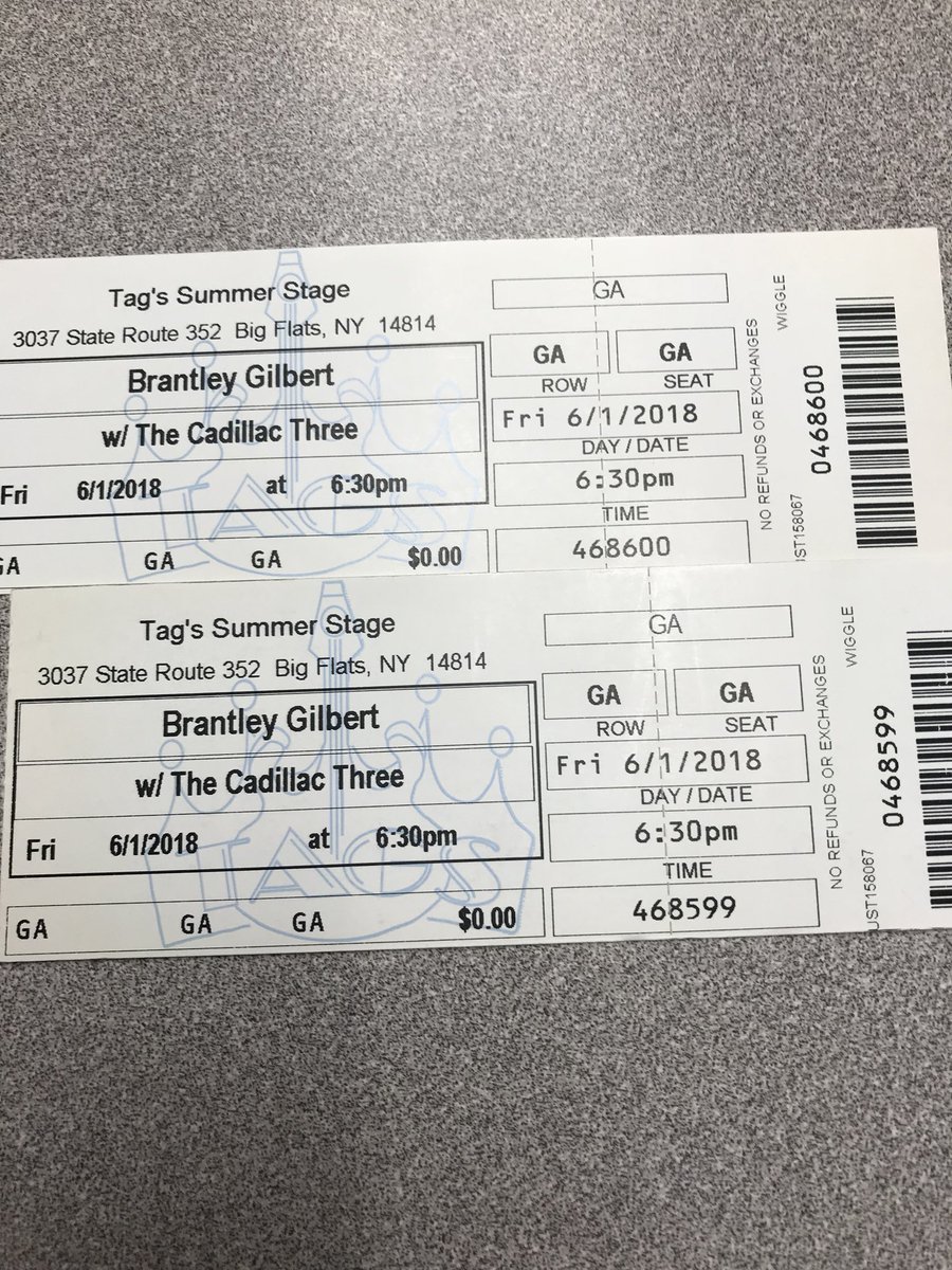 Wiggle100Radio's tweet photo. Want to see Brantley Gilbert in concert at TAGS June 1st? This is your last “Win before you Buy” chance. Just Fav/RT/and tag someone to follow Wiggle 100 to be eligible to win. Winner will be selected tomorrow morning. Good Luck and get tweeting. #BrantleyGilbert #Wiggle100 https://t.co/VhEfD8XZdm