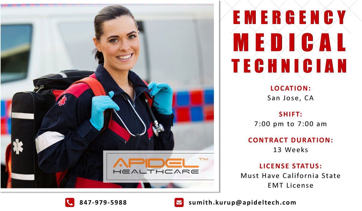 Apidelhealth's tweet image. #Jobs #CAJobs #EMTJobs #ApidelJobs #ApidelHealthcare