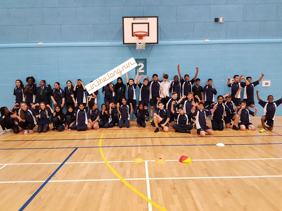 OldhamOasis's tweet image. Middleton Road students had a great time taking part in their
mini ’In The Long Run’ to raise awareness and money to support the fight against
Human Trafficking #OneOasis