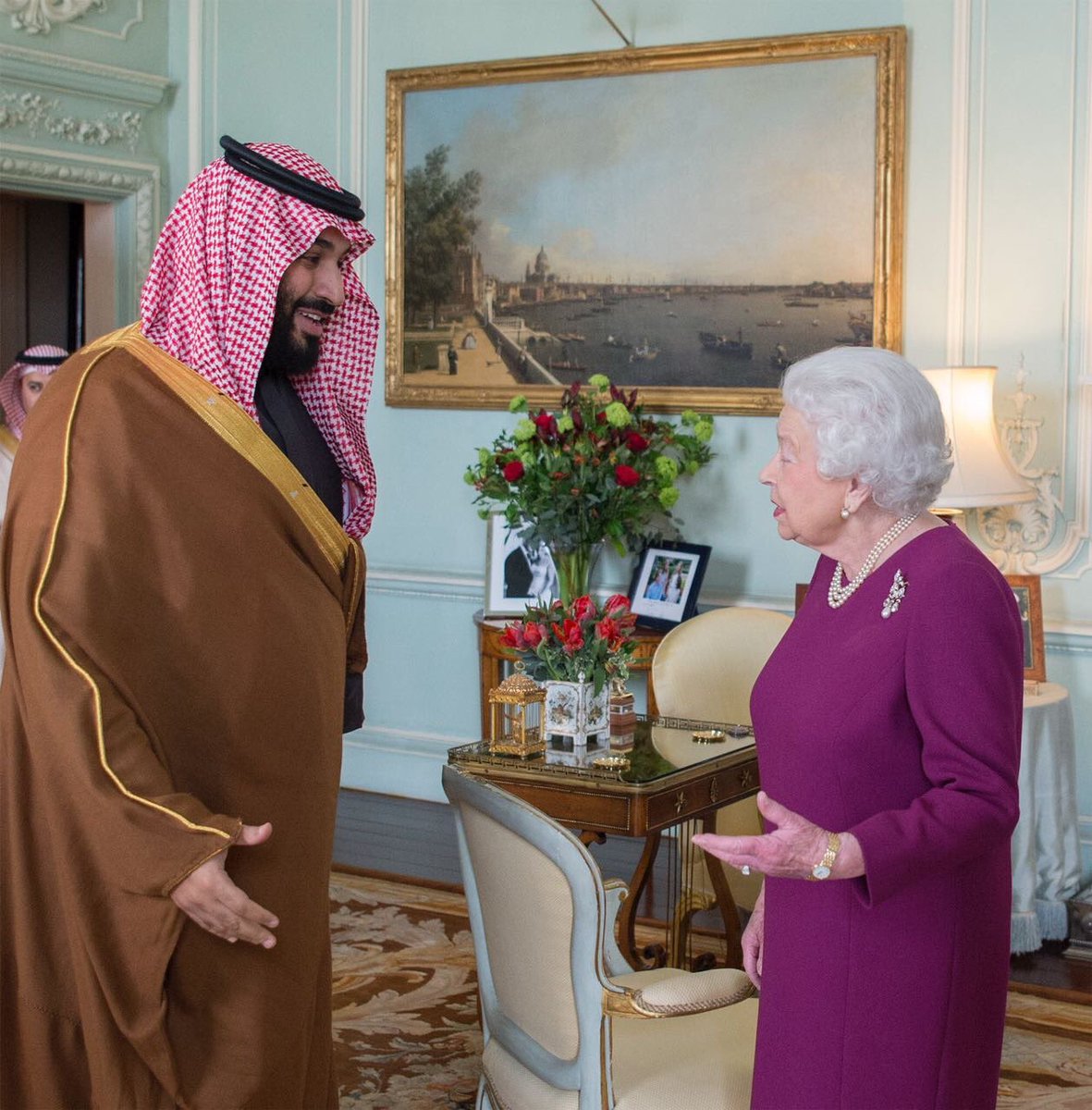 mohammedalsaud's tweet photo. ولاية العهد بيمين حكيمة..
محمد ابن سلمان محبوب و مهاب

#ولي_العهد_في_بريطانيا
 #CrownPrinceUK https://t.co/I0SM4jB9VT