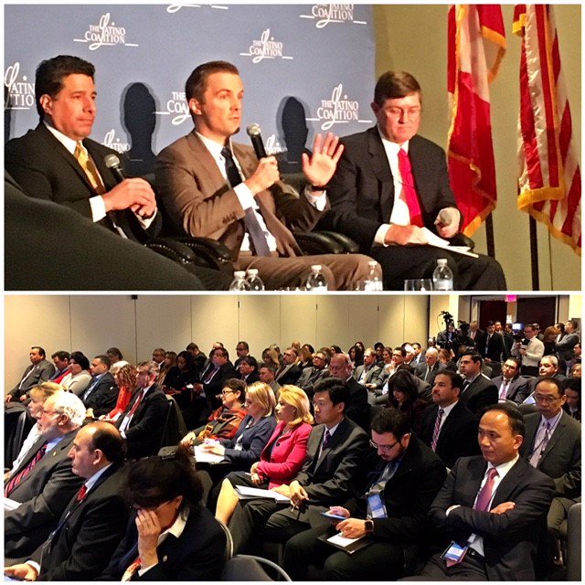 FranchiseAction's tweet photo. Michael Layman’s @SaveLocalBiz updates a packed house on #jointemployer @LatinoCoaltion #TLCSummit https://t.co/AWmQPmb2JU