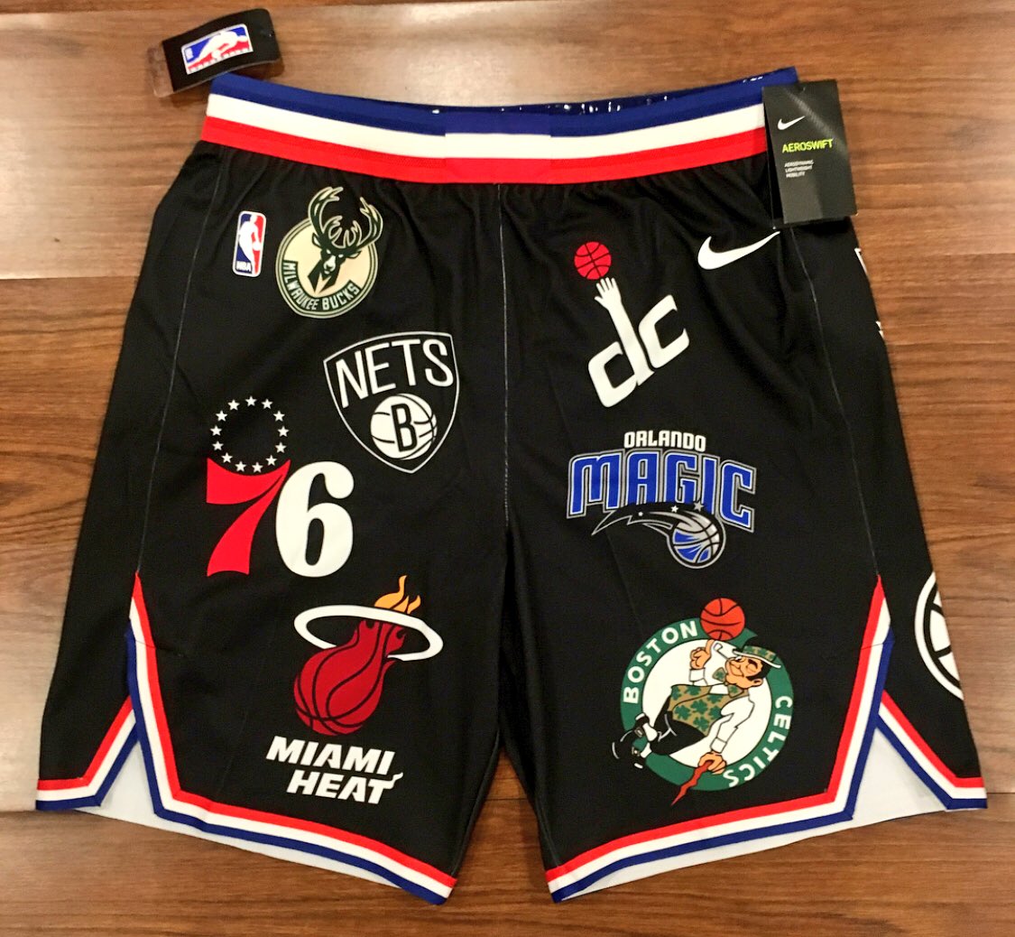 nba x supreme shorts