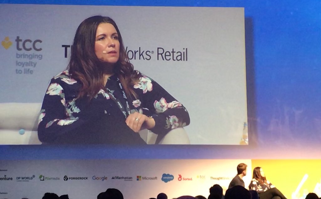 IanMDunnett's tweet photo. Listening to @MrsDHW share her insights on AI at #RWL18 https://t.co/PduO2WYWpK