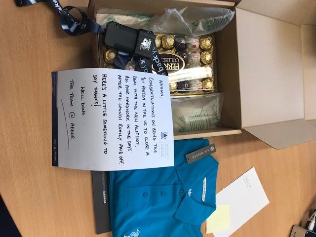 AITPartnership's tweet photo. We always want to do the best by our partners, so very excited when our salesman @KVM_Jedi received this from @Adder

Thanks @Adder, Nathan shared so the whole team enjoyed the chocolates! https://t.co/U0WjKlGLjV

#partner #VAR #reseller #firstinUK #sales #technology #ALIF100T https://t.co/m9apjpyFqC