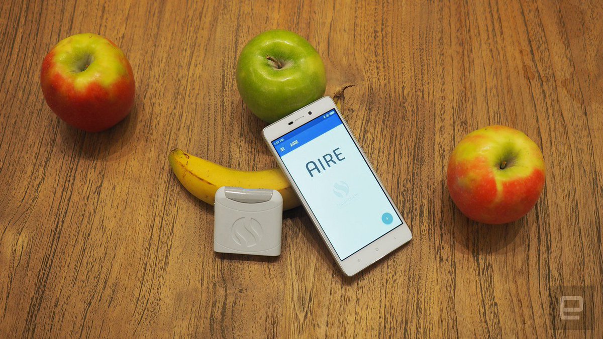 EI_theUSA's tweet photo. Don't miss @FoodMarble at #IrelandSXSW from this Sunday. They've developed the pocket-sized breath analysis device #AIRE that measures how well you can digest different foods. So you can now craft a personalized diet, unique to your own digestive system! #IrishAdvantage https://t.co/MbcnxnNb6i