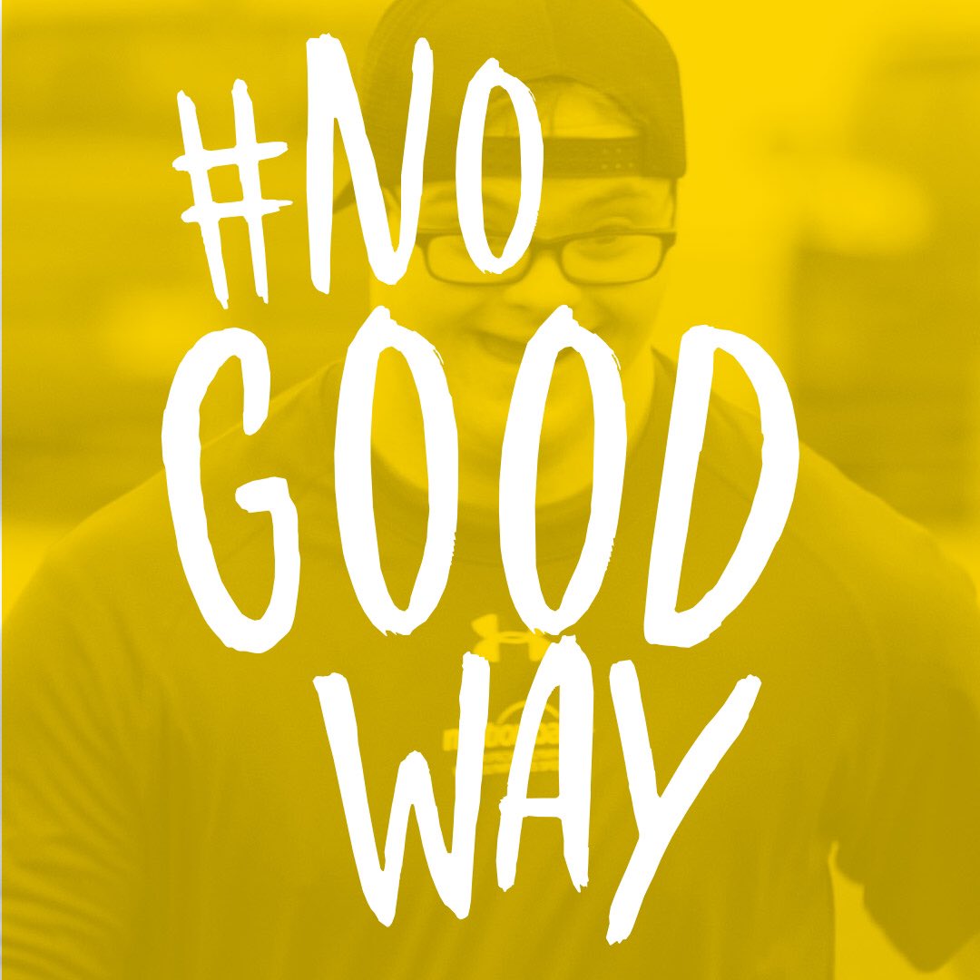 GSMA16's tweet photo. Today is #NoGoodWay day and we want Canadians to know: when you use the R-word, people see you differently. Join us and Special Olympics Canada today in standing up for Canadians with an intellectual disability by heading to https://t.co/IeHil3re96 to see our full video! https://t.co/e1XF6qDfJO