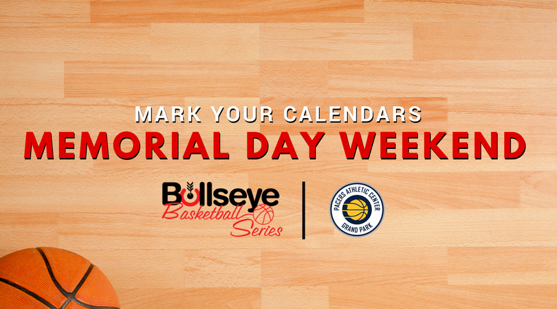 MARK YOUR CALENDARS. The #BullseyeBasketballSeries returns on Memorial Day Weekend at the <a href="/PacersAC/">Pacers Athletic Center</a>! » BullseyeBasketball.com