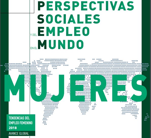 OIT_ES's tweet photo. Nueva nota informativa sobre tendencias del empleo femenino 2018 que constata persisten importantes desigualdades de género en el acceso al mercado laboral y en las condiciones de trabajo en todo el mundo #Labourfacts #DíaDeLaMujer
https://t.co/q79dXbxfDq https://t.co/4w385GtI1X