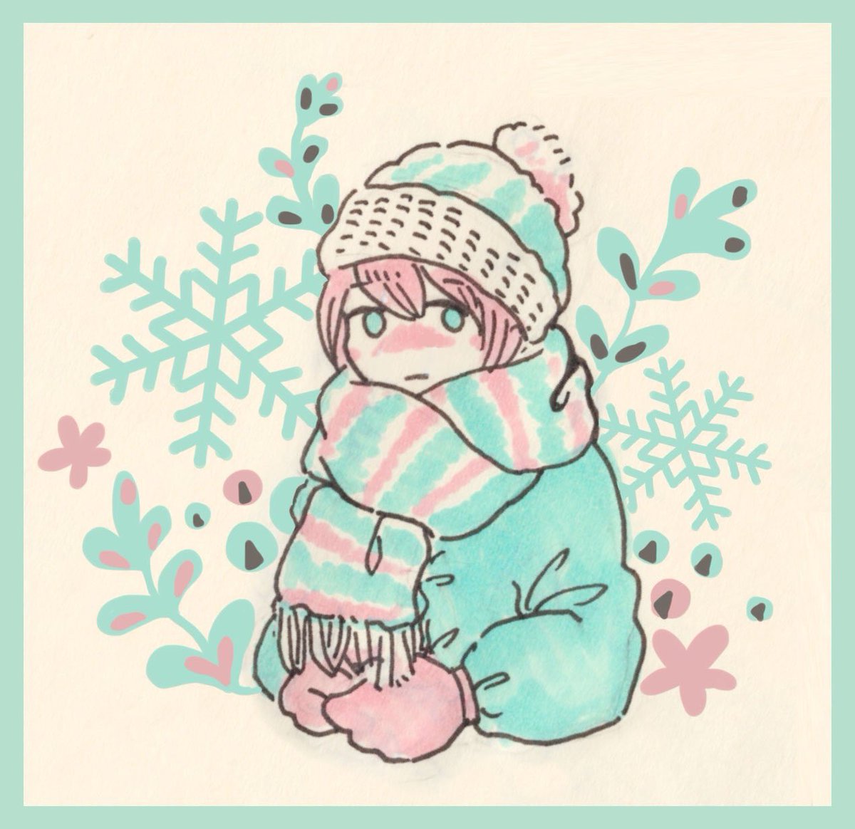 「遅くなったけども2月のらくがきまとめ#イラスト 」|くまののイラスト