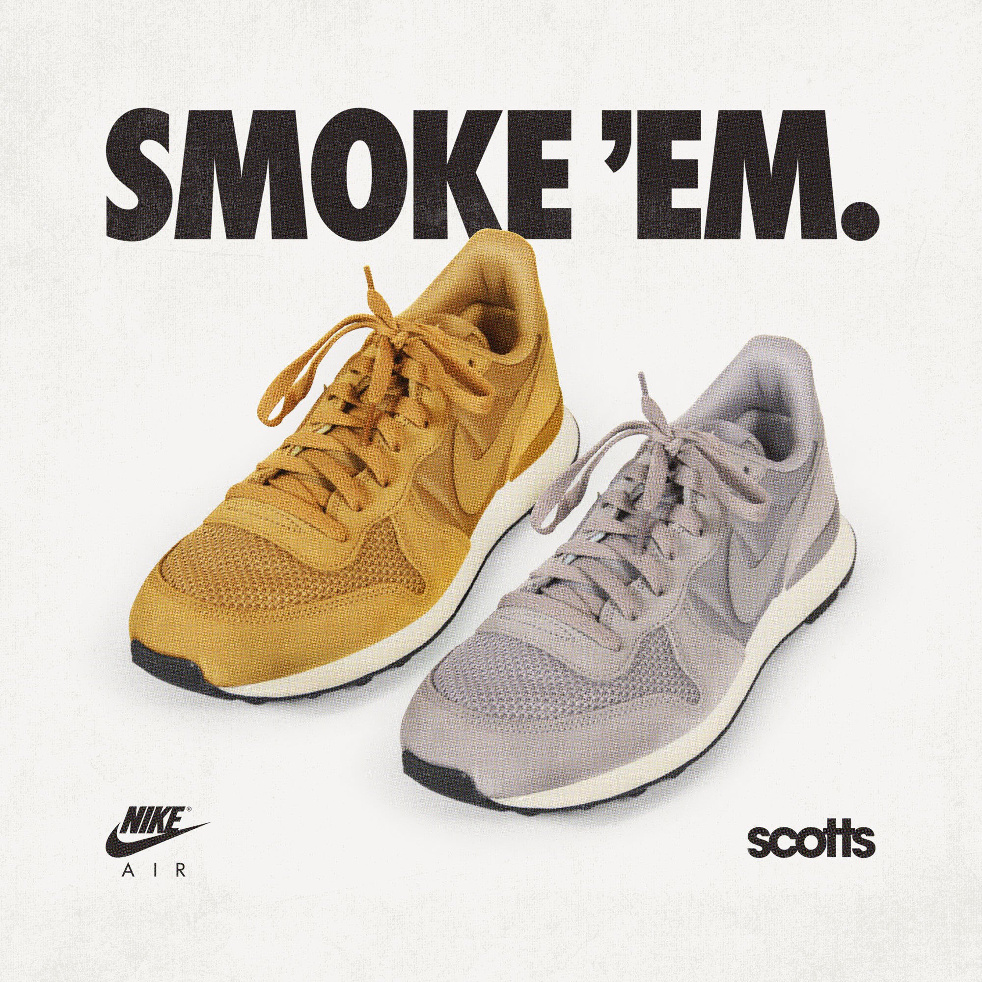 scotts Twitter: "Smoke 'em if got 'em. world's at your feet in a pair of Internationalist. Who's a fan? Get them here: https://t.co/HsNs604b3R #scottsmenswear #Nike #NikeInternationalist #Huarache #NikeVortex