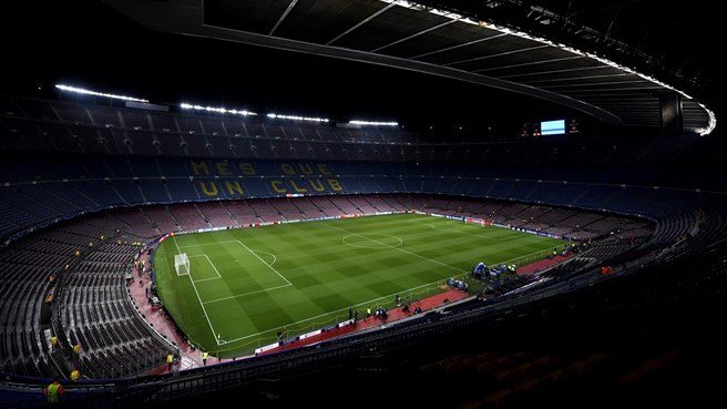 Exactly 1 week from now the UEFA #FutsalCup semi-final draw will be made at Camp Nou during Barcelona v Chelsea half-time bit.ly/2G2x2tP
<a href="/FCBfutbolsala/">Barça Futbol Sala</a> 
Győr
<a href="/InterMovistar/">Movistar Inter FS</a> 
@FutsalSCP 
Finals 20 &amp; 22 April, Pabellón Príncipe Felipe in Zaragoza