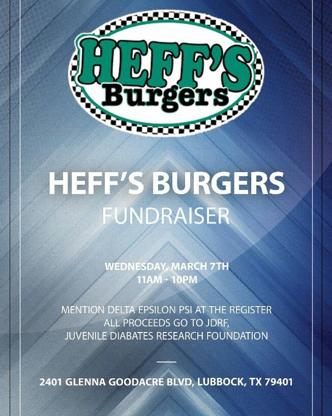 Come out and chill with the brothers of Delta Epsilon Psi from 11am-10pm today and help support a good cause. All proceeds earned will go towards JDRF. Hope to see y'all there!