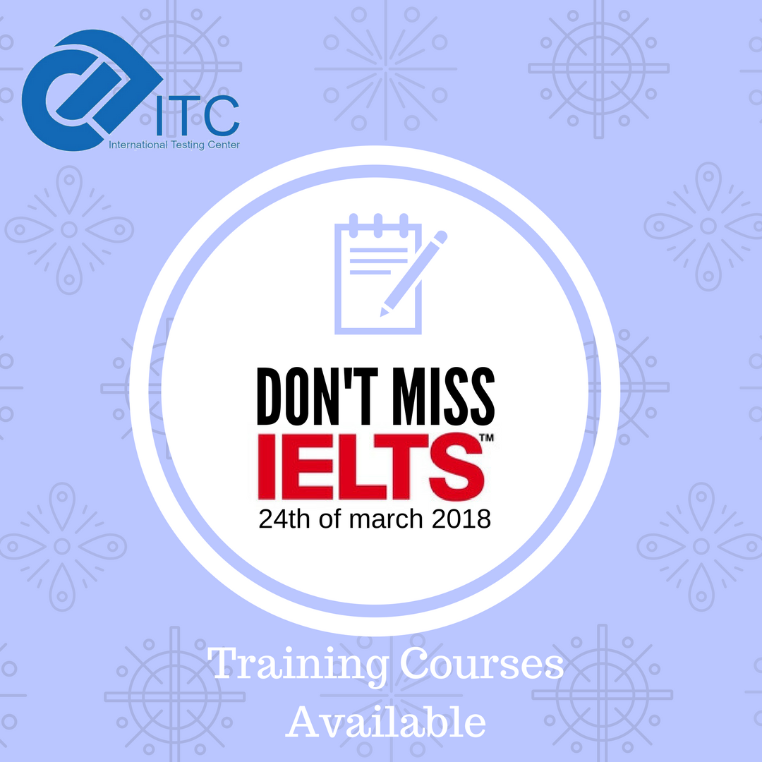 ItcLebanon's tweet photo. Call us on 01-397115 for more information about #IELTS #Exam

#Course #ITC #placement #test #Level #Target #goals #britichcouncil #educationhasnolimits #education #english #englishcources  #aust #tests #registration #registrationcenter https://t.co/rXXhziG9Tv