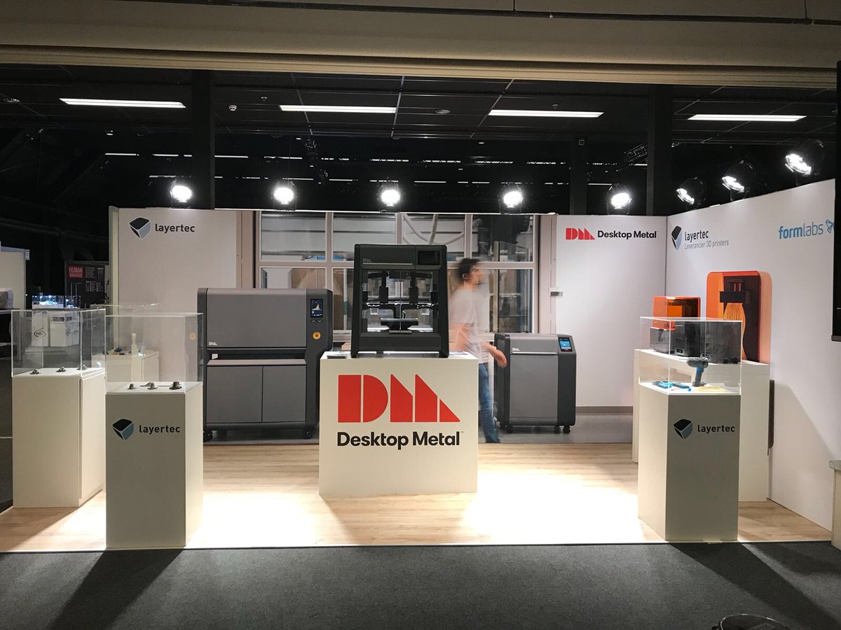 arnaudkooij's tweet photo. Ons zusterbedrijf @Layertec3DPrint staat vandaag en morgen op @_RapidPro in Veldhoven met fantastische 3D #metaalprinters die in bijna elke kantoorruimte passen. Ideaal in combinatie met een #SolidWorks CAD-licentie. Kom kijken op stand 32! Toegang is gratis. https://t.co/s5GoHO9zj6