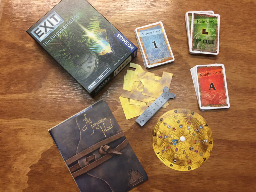 Played this last night with my sweetie. So cool! Not as smart as we thought we were but escaped 😀.