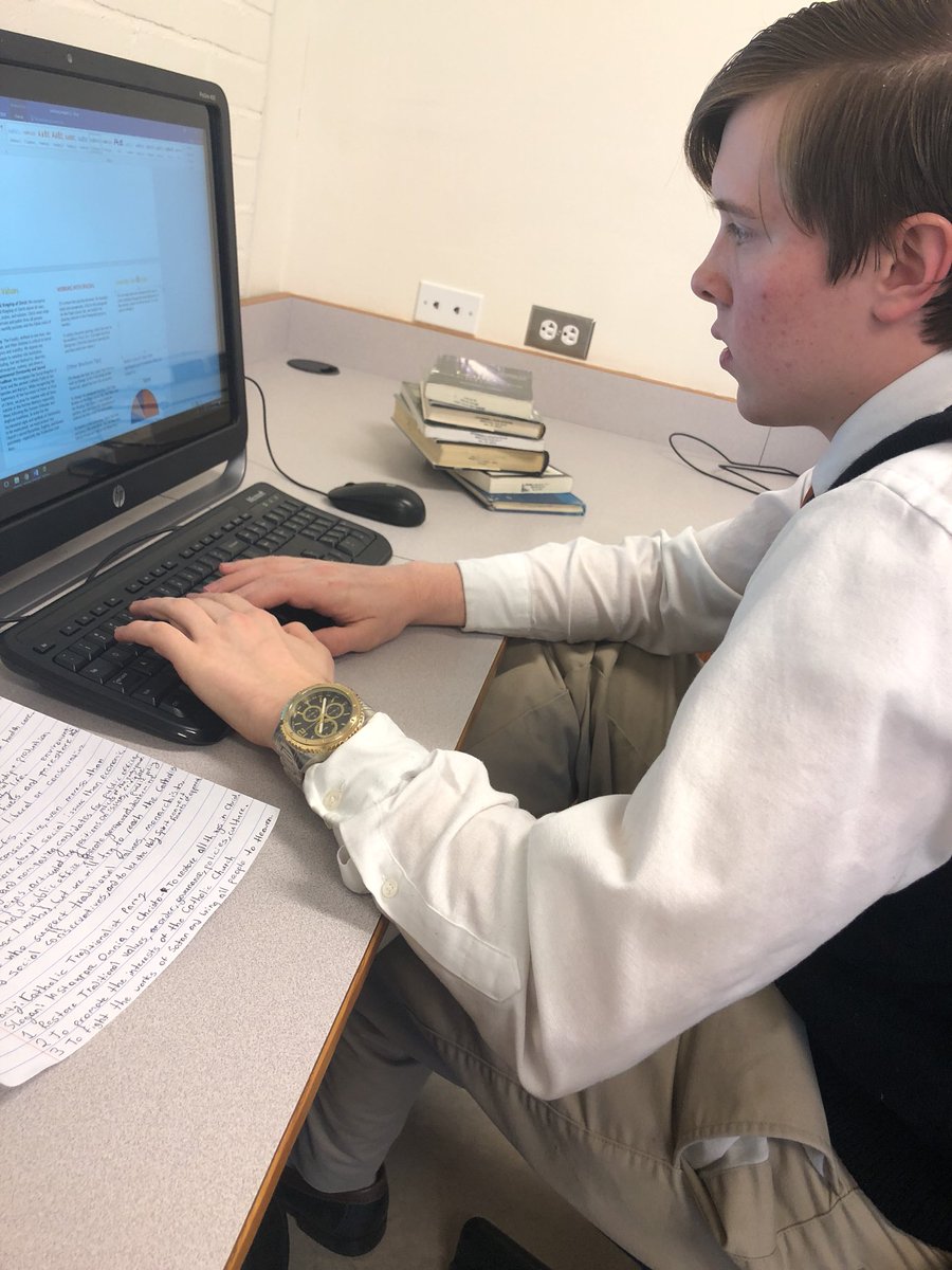 PartayCatholic's tweet photo. A wrist so icey that he might have to cut it off, a kazoo ready to whip out when a particular situation calls for it, and a stack of books with actual paper in it so large it makes you think that we are in 1980s. He puts the “ay” in “partay.” https://t.co/Ff4UY3RyYl