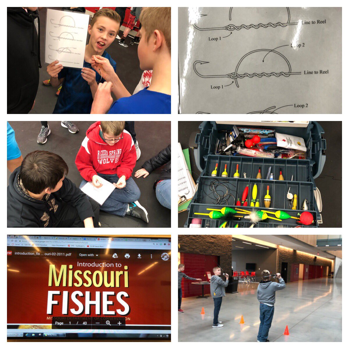 PEWolves's tweet photo. Wolves “Gone Fishing” today with our outdoors living unit. #GreatPlaceToMove https://t.co/7UfTSugmyW