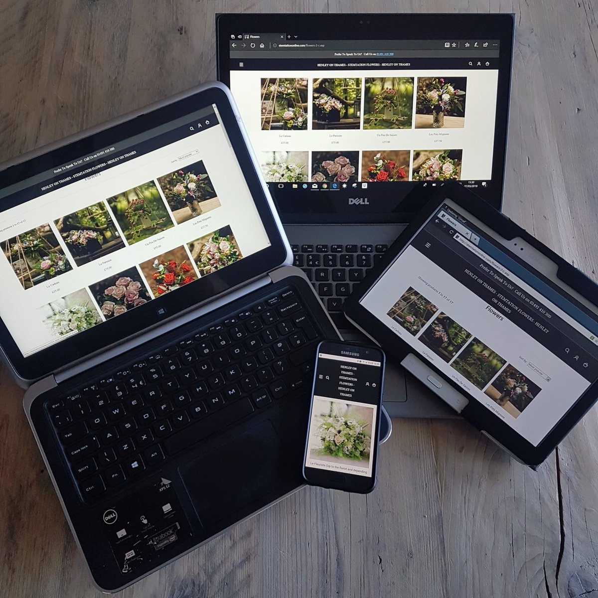 Whatever way you would like to do it..... order online @ stemtationonline.com. Webshop now ready for all your orders. Prefer to speak to us, call 01491410300. #stemtation2018#mothersday