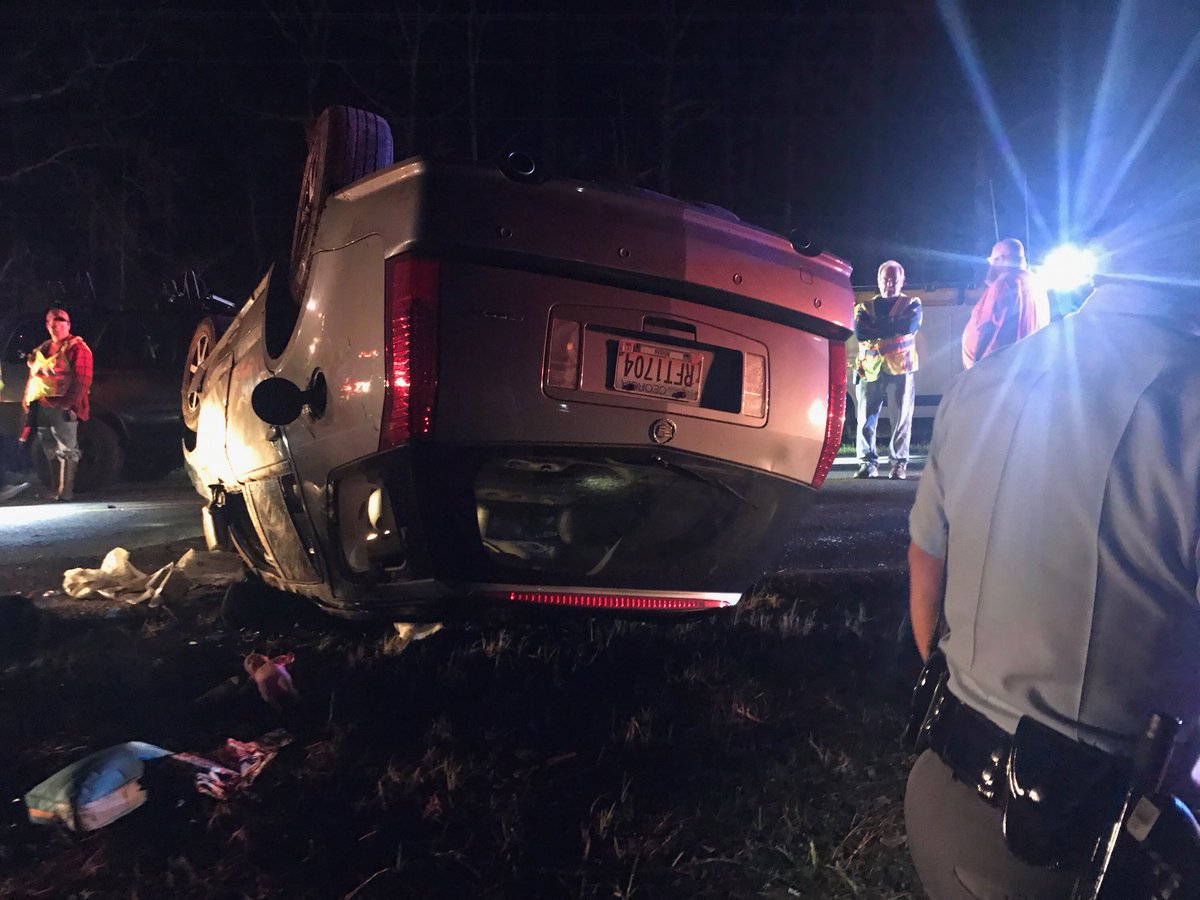 madison_farmer_'s tweet photo. God is so good. last night my car flipped at 60 mph with me and my sister in it. i only have a concussion and cuts, she only has some bruises. the firefighters and doctors said it was a miracle we survived. we are so grateful, this could have been much worse. we are so blessed! https://t.co/Ds5r0pDBUJ