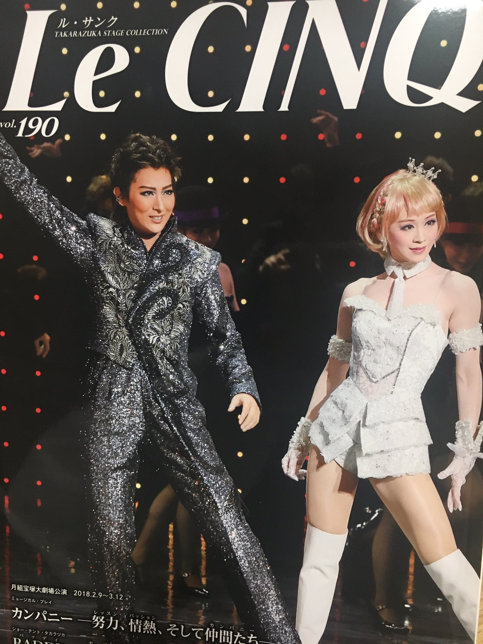 月組 宝塚大劇場公演 ミュージカル・プレイ カンパニー-努力(レッスン