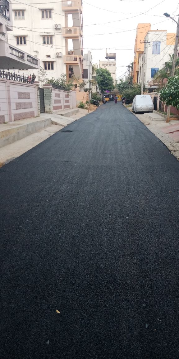 EE_LBNagar's tweet photo. BT recarpeting in Brudhavan colony road no. 3,5,6@11 in Lingojiguda division ward no 18,LBNagar circle 4 https://t.co/0MDIoGnIcd