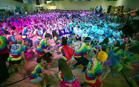 The Wildcats hold their <a href="/LNDanceMarathon/">Lawrence North Dance Marathon</a> tonight between 7:30 PM and 11:00 PM! Be sure to show your support for them and <a href="/RileyChildrens/">Riley Children's</a> by making a secure donation at bit.ly/2FvEZKh. #FTK #LNDM18 #LTpride