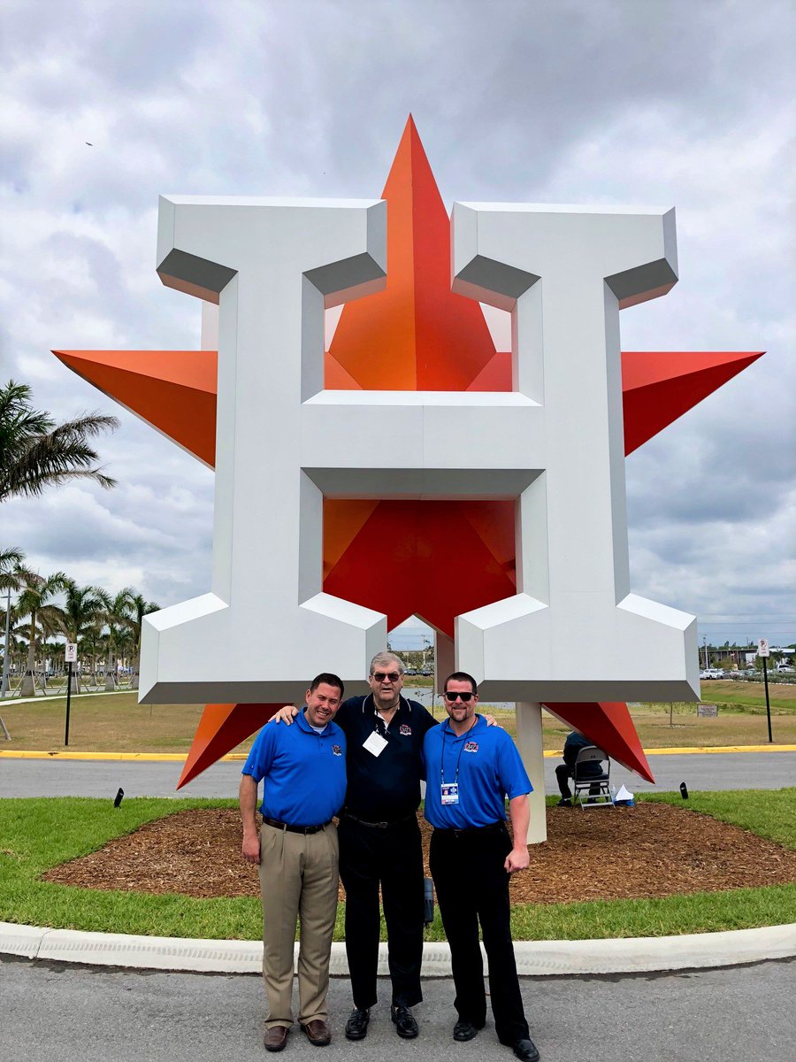BATcharity's tweet photo. Thanks to the @astros for a great presentation in West Palm Beach this morning! We appreciate your support of the #baseballfamily. https://t.co/KCWYM6nm6Y