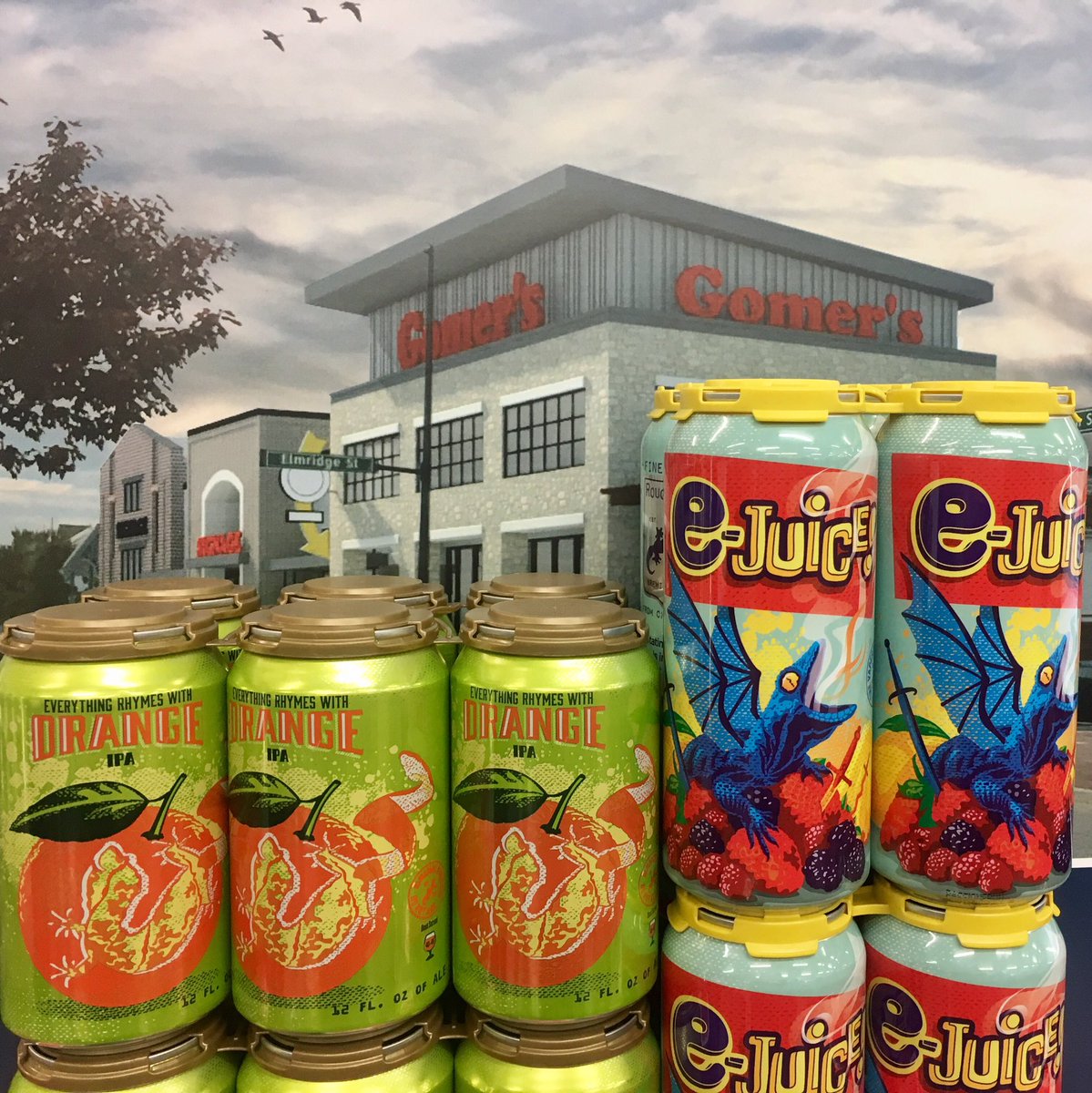 gomersofks's tweet photo. Here now! @Roughtailbeer #erwo, #ejuice, #limited #firstcomefirstserved #craftbeer https://t.co/b0wvFGDmcB