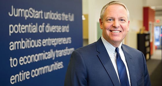 FredKoury's tweet photo. "There is a cultural disconnect to the importance and vitality that younger startup companies can create in a community." —@raytleach, CEO, @JumpStartInc #SBDealmakers https://t.co/s97MJAMbuc https://t.co/A0WHCRYfxA