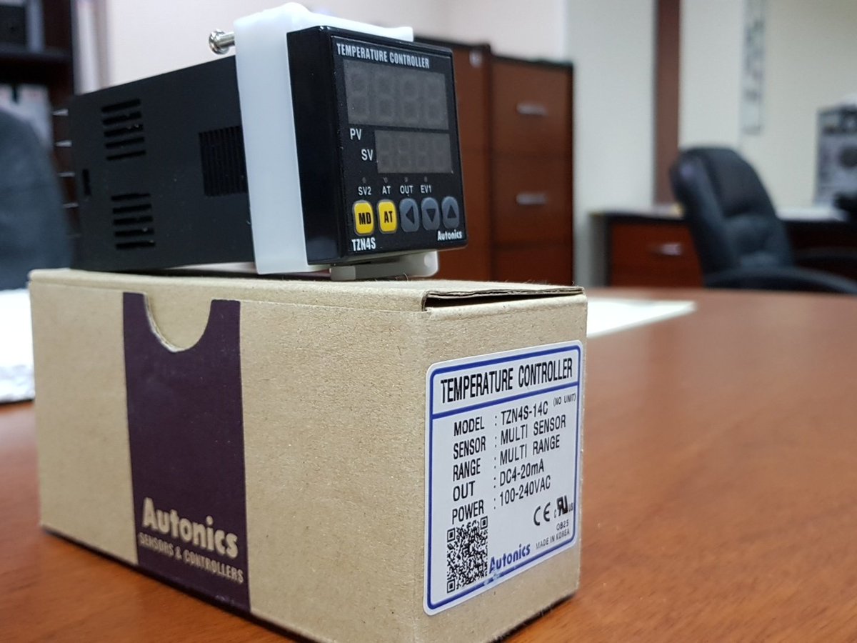 ImprocontrolCA's tweet image. Controladores de temperatura PID con display. Control de temporización precisó y exacto. Diseño simple y compacto. La mejor relación Calidad-precio. #Autonics #TempControl #Automatizacion #Control