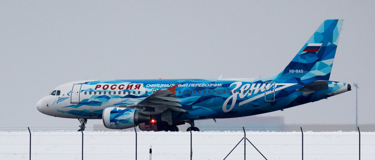 Rene_Hofmann_LE's tweet photo. Today at #LEJ_Airport
#Rossiya - Russian Airlines #Airbus A319-111
VQ-BAS "Zenit St. Petersburg" Special C/S
#Planespotting #AVGeek https://t.co/GnOAo1p7d1