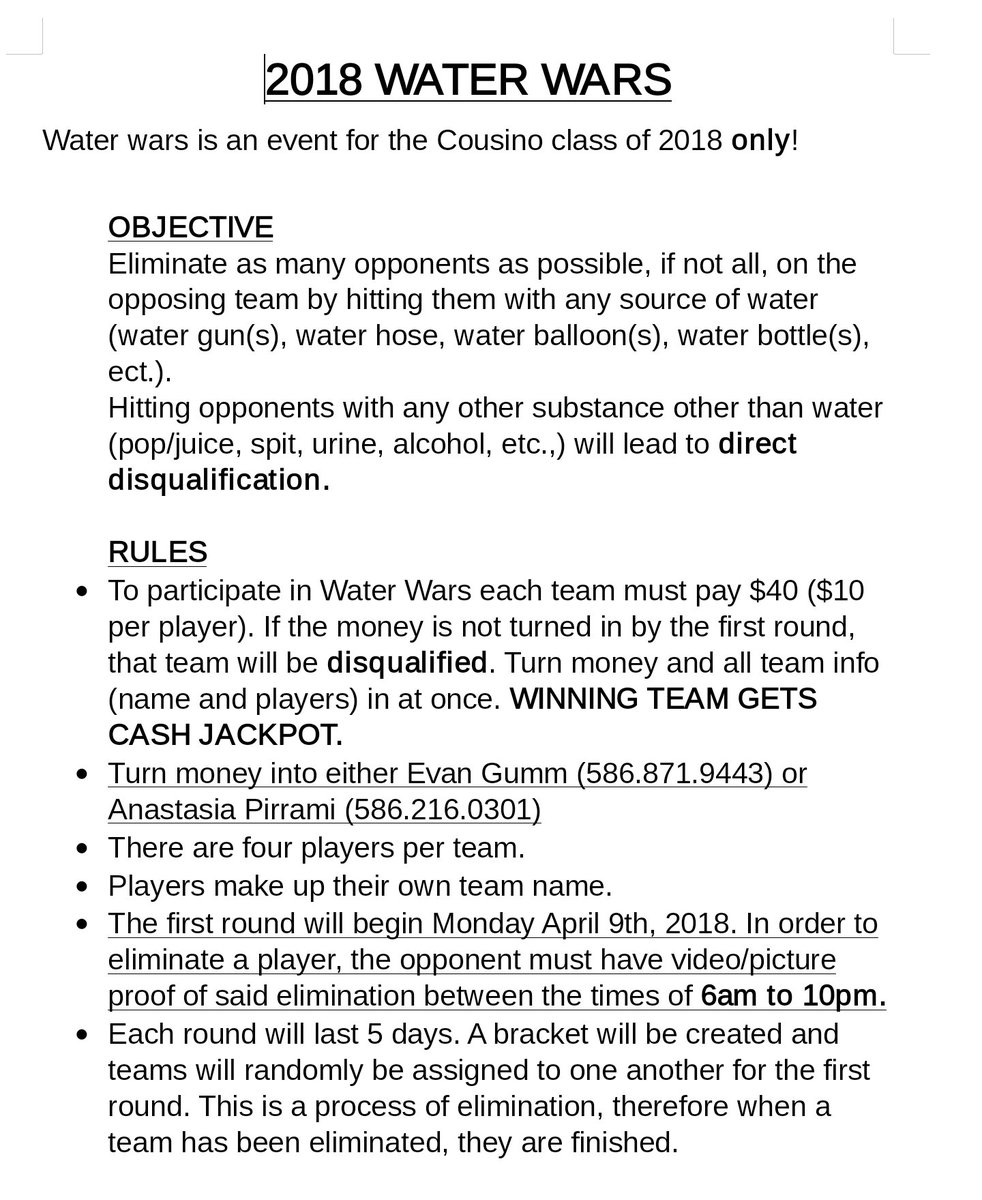 WarrenWaterWars's tweet photo. Here are the "official" rules: https://t.co/KPAv7gT6ru
