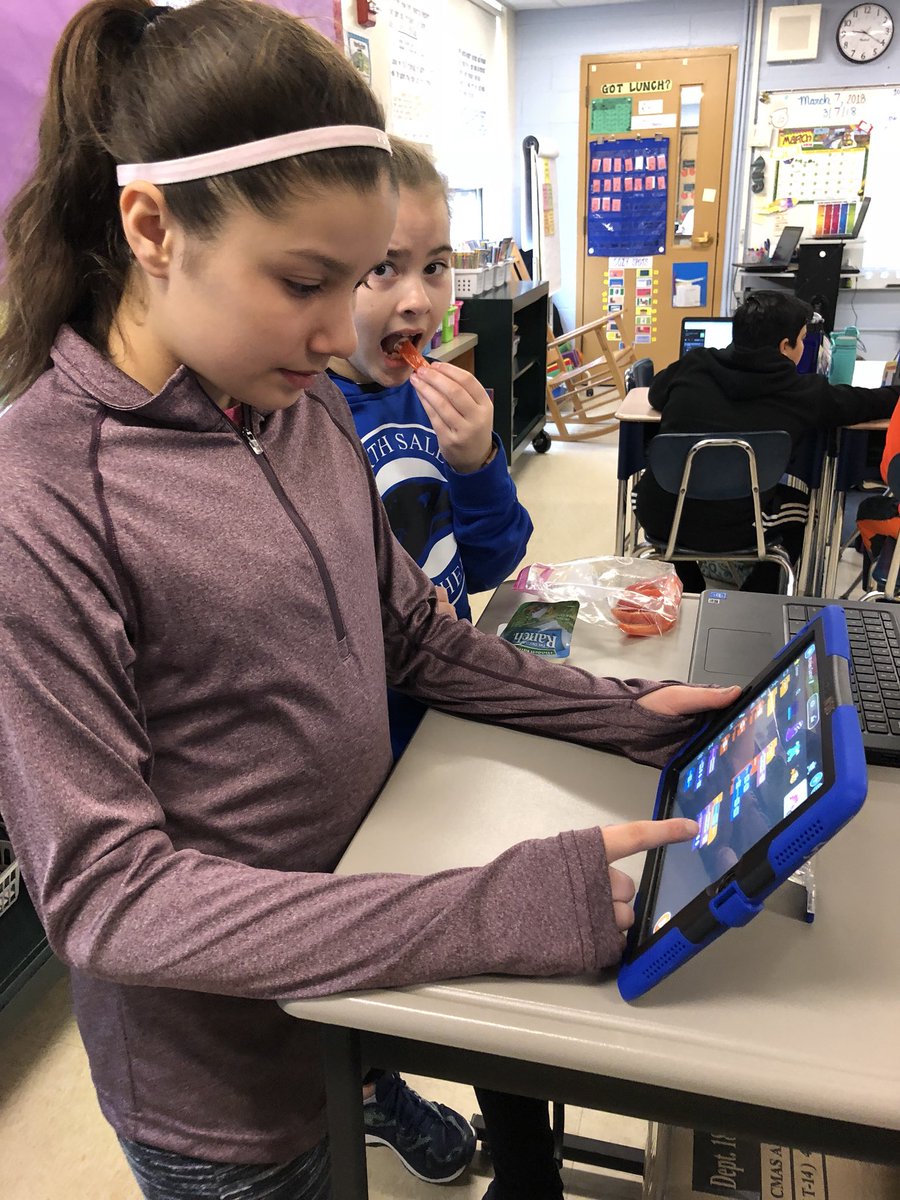 MrsFitz425's tweet photo. Evaluating the games we designed during STEM class. https://t.co/F1Mf9L6XgO