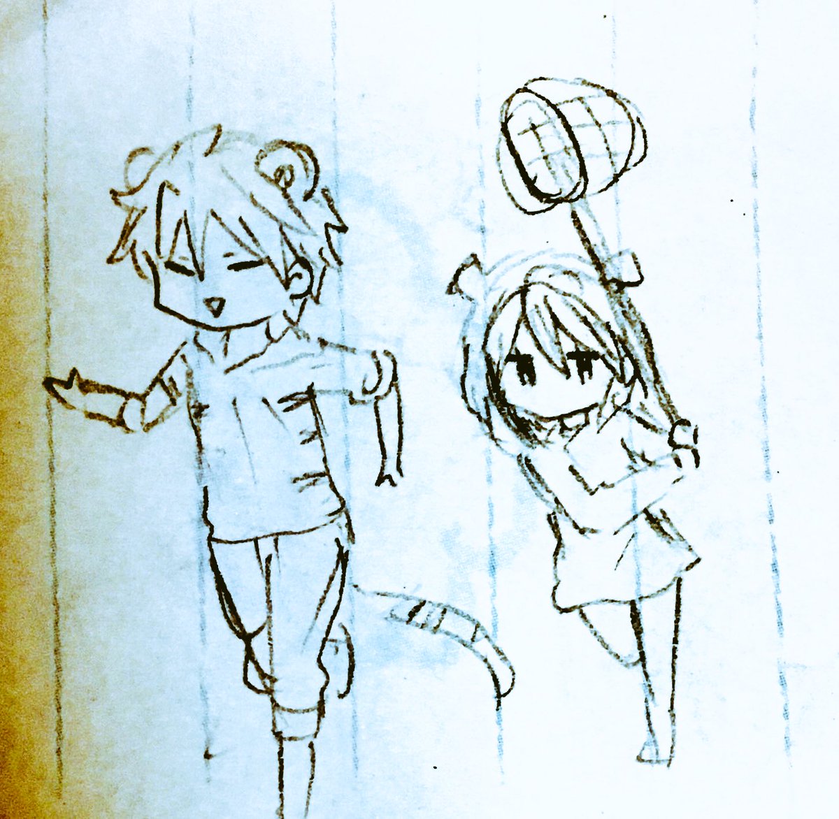 お片付けしてると頭おかしいらくがきいっぱい出てくるよね 