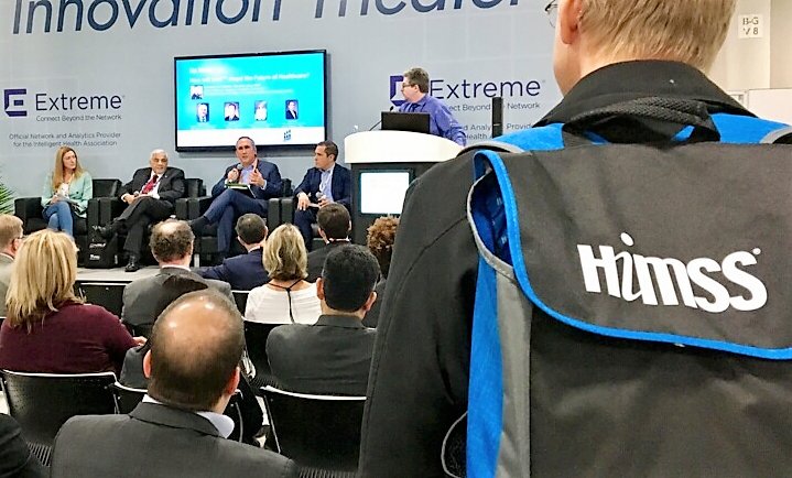 AdventHealth's tweet photo. Our Director of Innovation Development Ashley Simmons spoke at #HIMSS18 about creating the smart home of the future. We’re working with @Philips, Alexa by @amazon and @VivifyHealth to bring the physical and digital worlds together to support health and wellbeing. https://t.co/jjTcrgIGYd