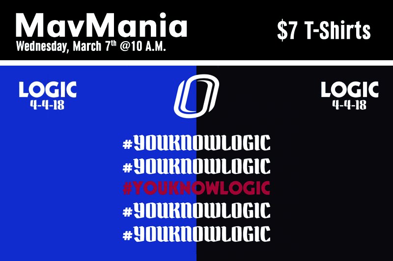 UNOmaha's tweet photo. Attending MavPro's Spring Concert at Baxter Arena next month? Stop by MavMania at the UNO Bookstore for a #YouKnowLogic t-shirt for $7. https://t.co/0CczKPcHQ0