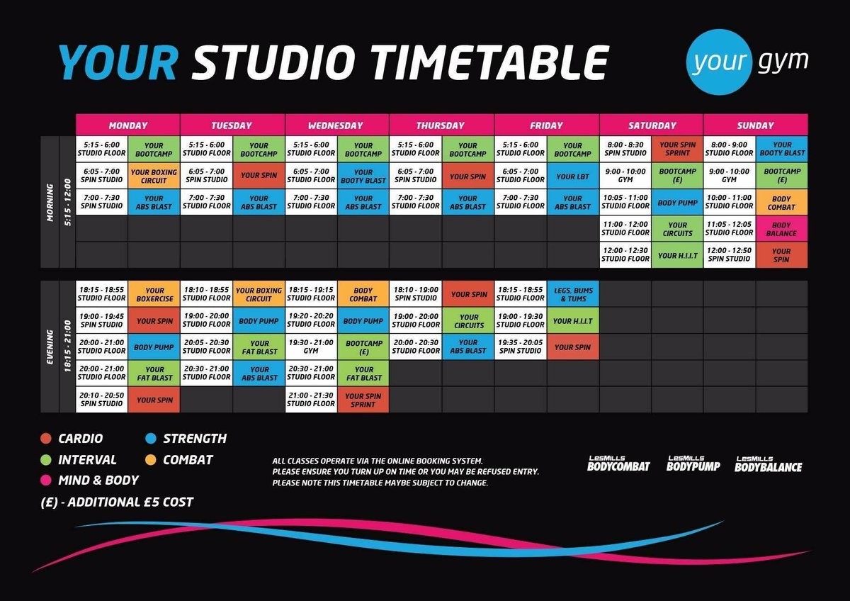 yourgymuk's tweet photo. With YOUR #classes our instructors will be there to push you to you next level and help you smash those #goals🚴🏼🏋🏽💪🏽 https://t.co/vBombmj5gN