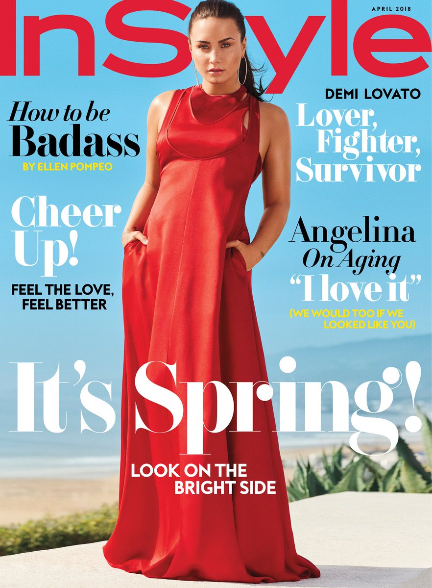 danicarlaf's tweet photo. Thank you @InStyle for having me on the April Cover ❤️ https://t.co/IZu2PiqxmH by #ddlovato via @c0nvey https://t.co/MwWNFoqtk9