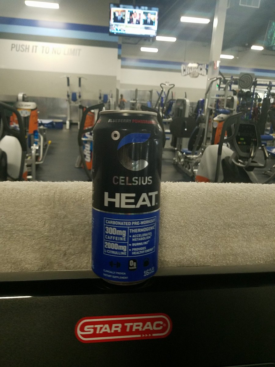 jpthemediaguy's tweet photo. I'm out of pre-workout...so @CrunchGym sells me this little gem...uhhh anyone need help moving a mountain? Holy goodness @CelsiusOfficial where have you been all my life! #nojitters #justenergy #sold #blueberrygoodness #celsiusheat #coachlife #sweatitout #doyouevenliftbro https://t.co/nXN8cCCHg5