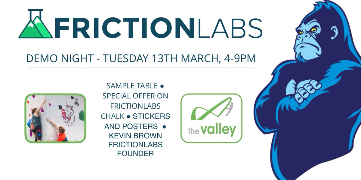 On Tuesday next week we are excited to be hosting a <a href="/frictionlabs/">Friction Labs</a> demo with their founder Kevin Brown. Samples, stickers, poster, special offers. It'll be great! facebook.com/events/2079427…